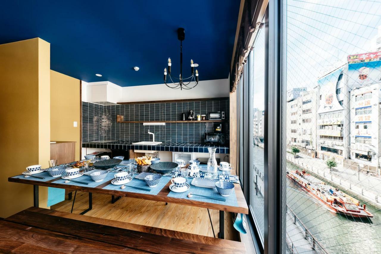 Apartament Aqua Cite Dotonbori Osaka Zewnętrze zdjęcie